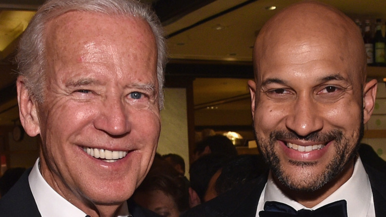 Keegan-Michael Key Joe Biden smiling