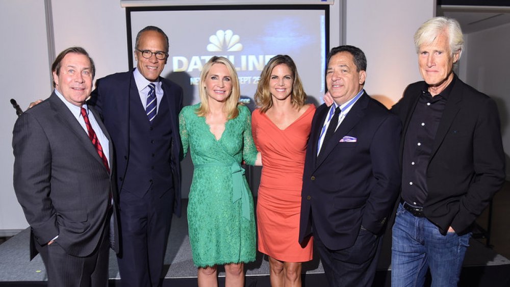 Dennis Murphy, Lester Holt, Andrea Canning, Natalie Morales, Josh Mankiewicz, and Keith Morrison at a Dateline event
