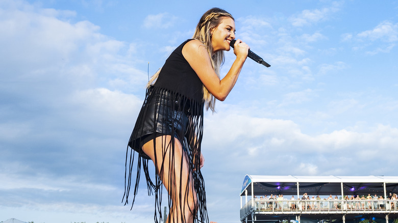 Kelsea Ballerini performing in Michigan