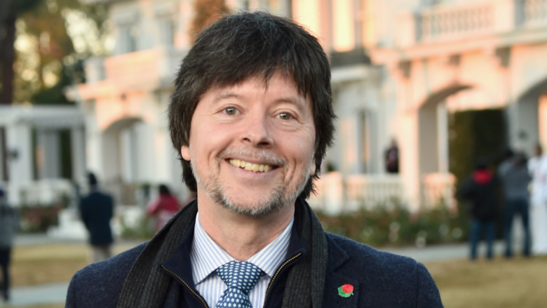 Ken Burns at a parade