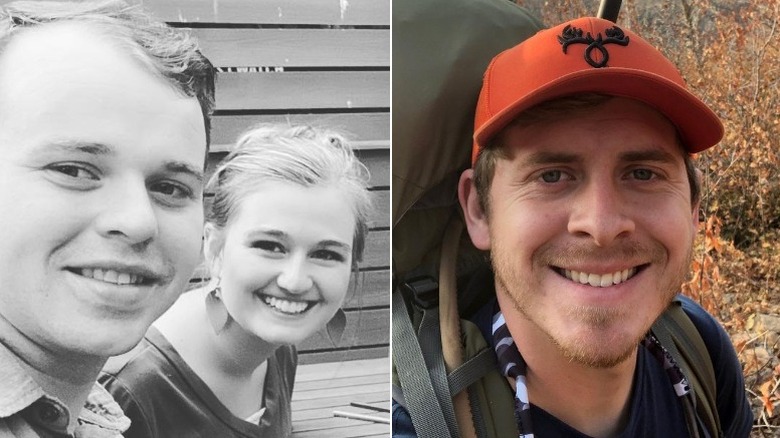 Joe and Kendra Duggar smiling; separate photo of Austin Forsyth smiling