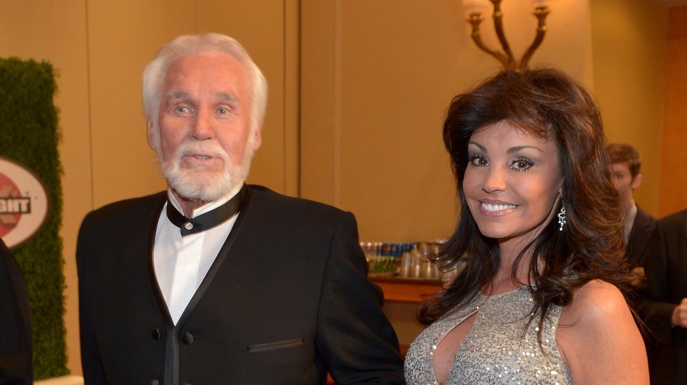 Kenny Rogers and wife Wanda Miller