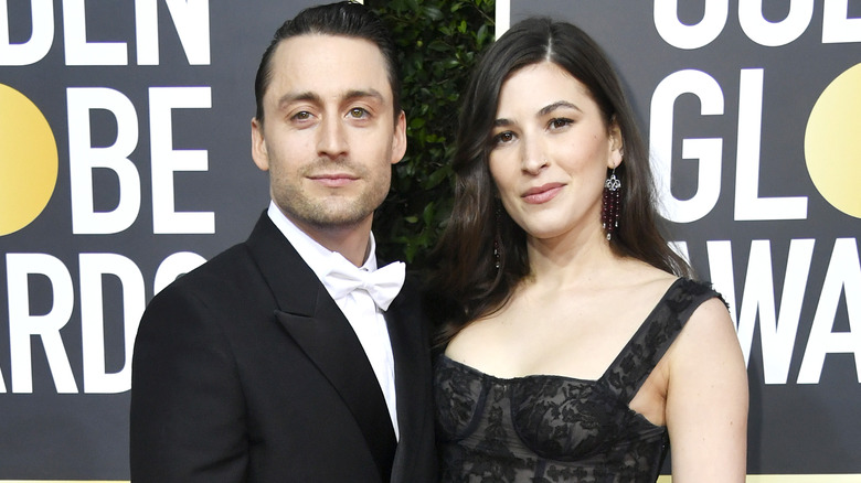 Kieran Culkin and his wife, Jazz Charton