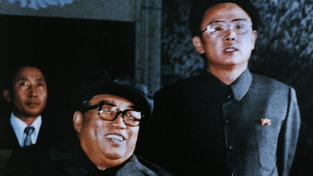 Kim Il Sung and Kim Jong Il