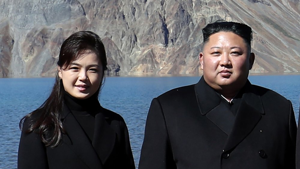 Kim Jong Un and Ri Sol Ju 