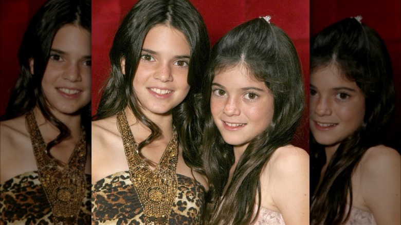 Kendall Jenner and Kylie Jenner as kids