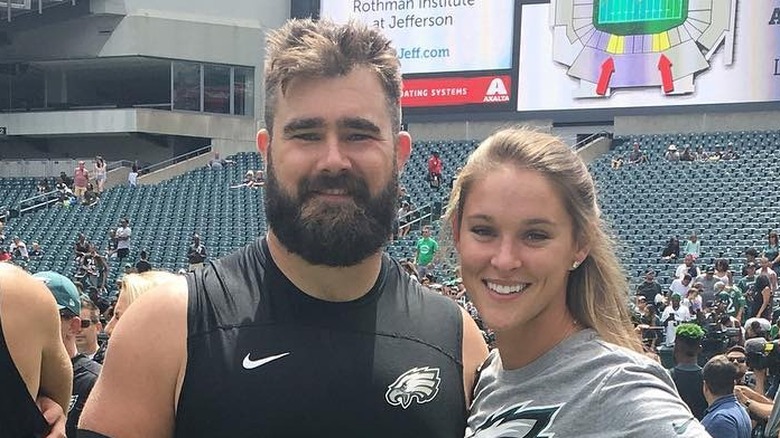 Jason and Kylie Kelce