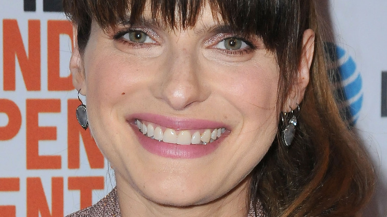 Lake Bell smiling