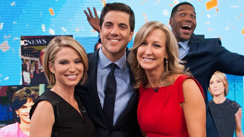 Amy Robach, Josh Elliott, Lara Spencer, Michael Strahan