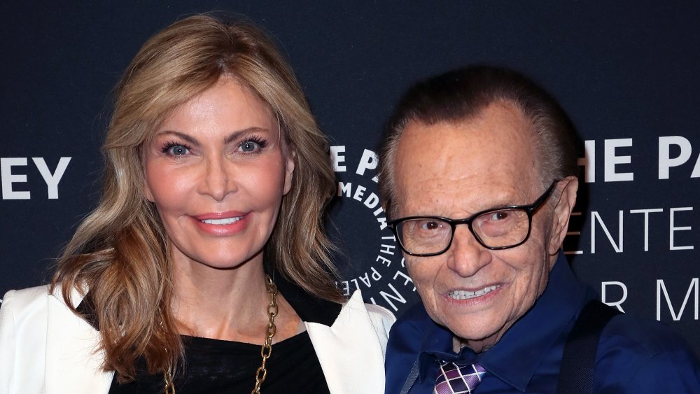 Shawn Southwick King and Larry King at The Paley Center For Media Presents: A Special Evening With Dionne Warwick: Then Came You in 2018