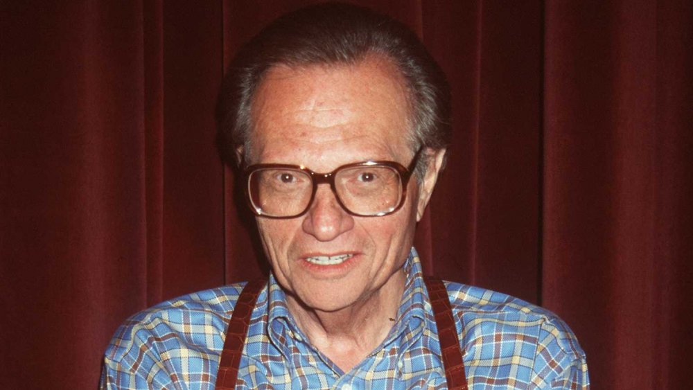 Larry King at the Friars Club of California in 1998