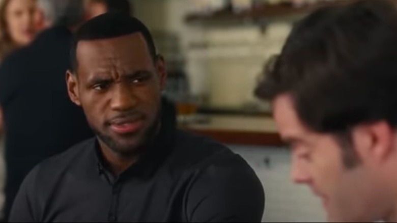 LeBron James and Bill Hader in Trainwreck