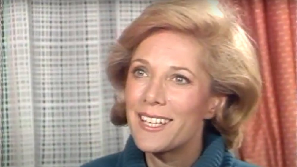 Young Lesley Stahl in an interview