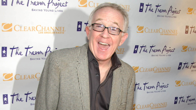 Leslie Jordan in black frames