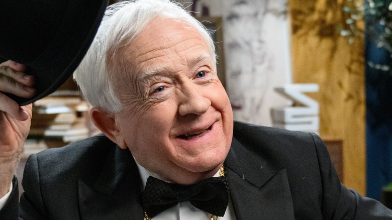 Leslie Jordan wears tuxedo