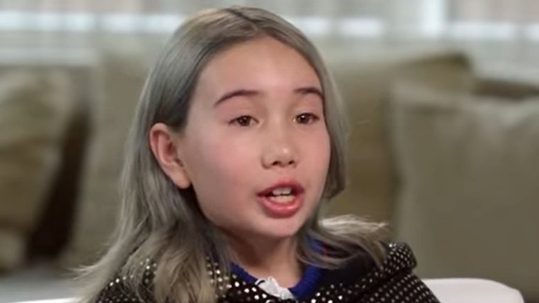 Lil Tay during interview