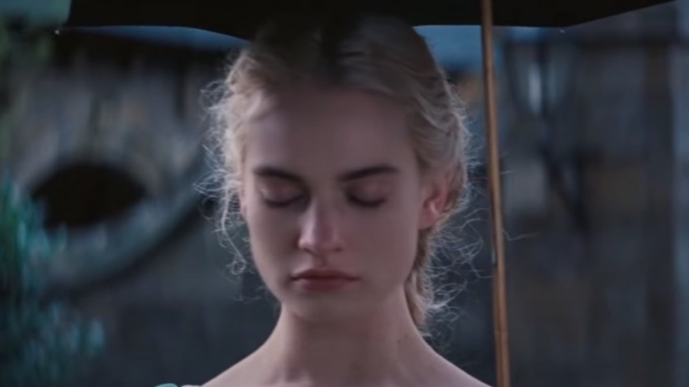 Lily James as Cinderella