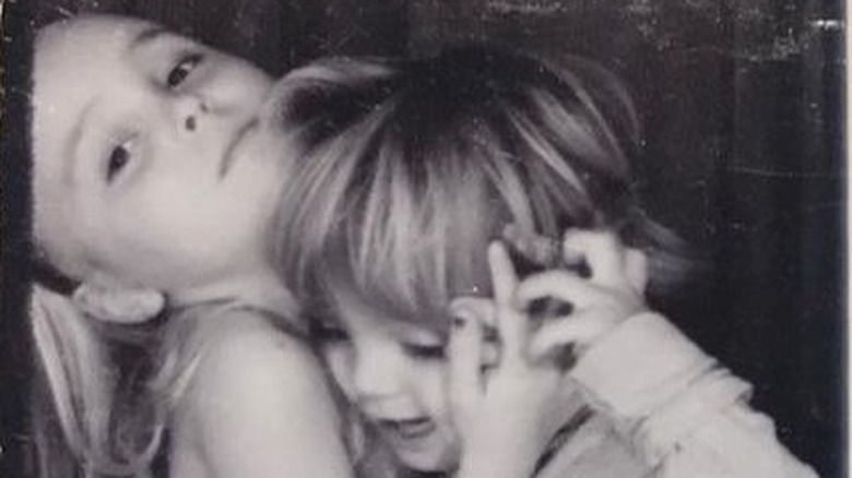 Young Lily-Rose, Jack Depp, posing together