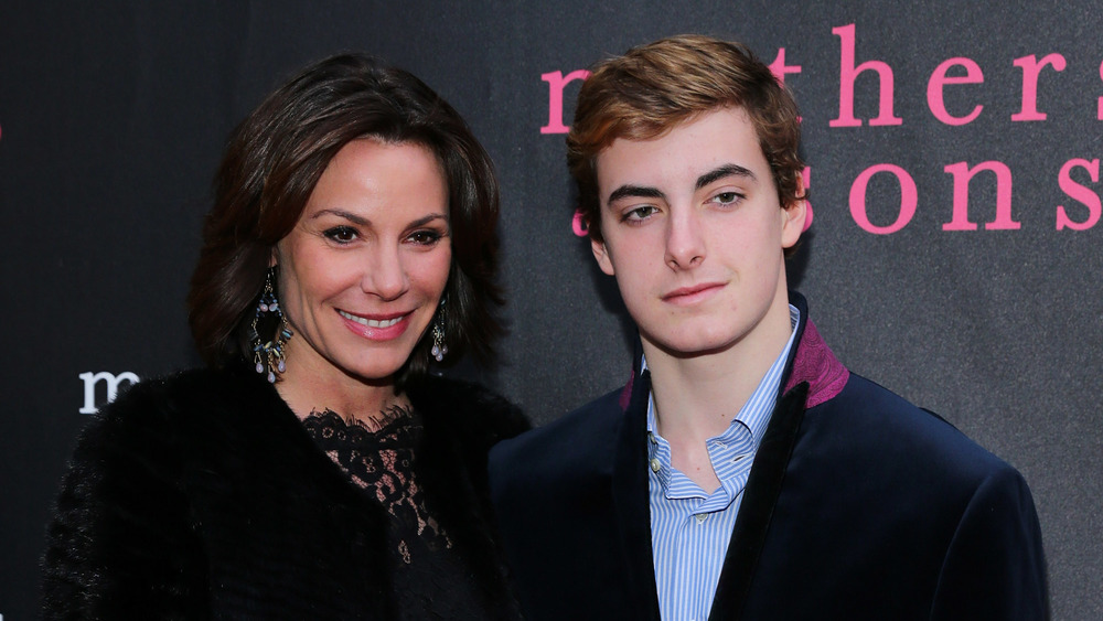 Luann De Lesseps and Son Noel De Lesseps