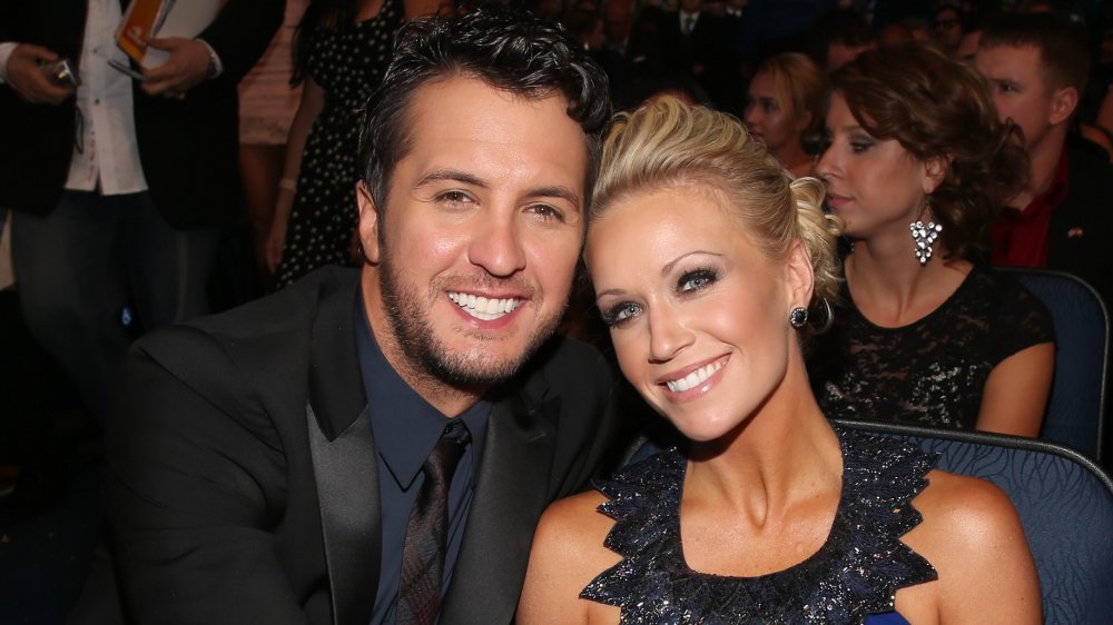 Luke Bryan and Caroline Bryan