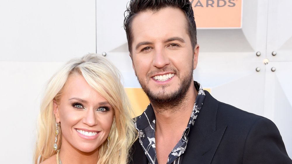 Luke Bryan and Caroline Bryan