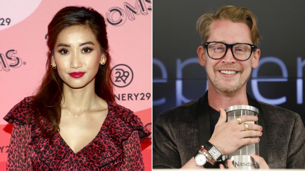 Split image of Brenda Song and Macaulay Culkin