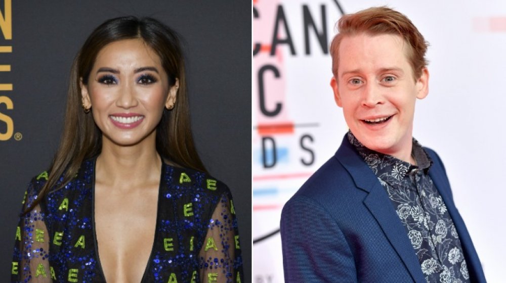 Split image of Brenda Song and Macaulay Culkin