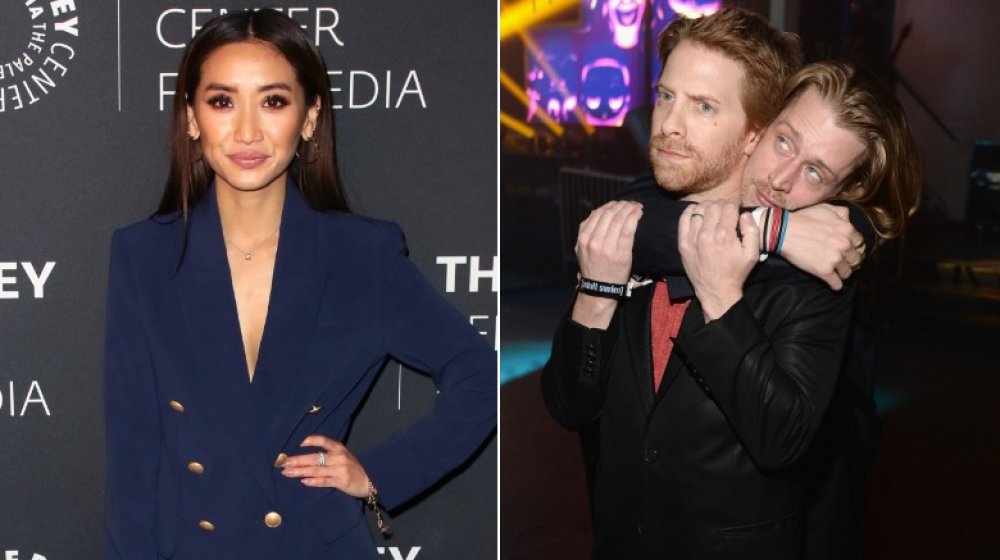 Split image of Brenda Song, Seth Green, and Macaulay Culkin