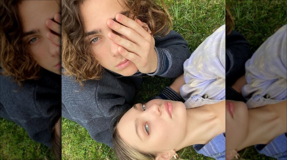 Maddie Ziegler and Eddie Benjamin