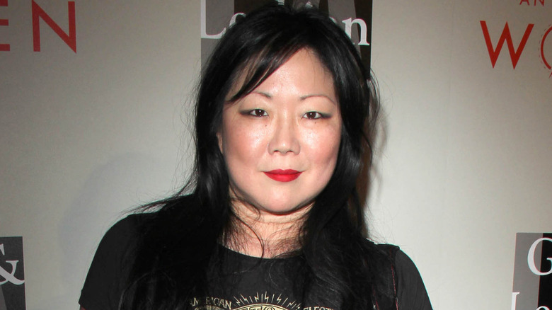 Margaret Cho looking at camera