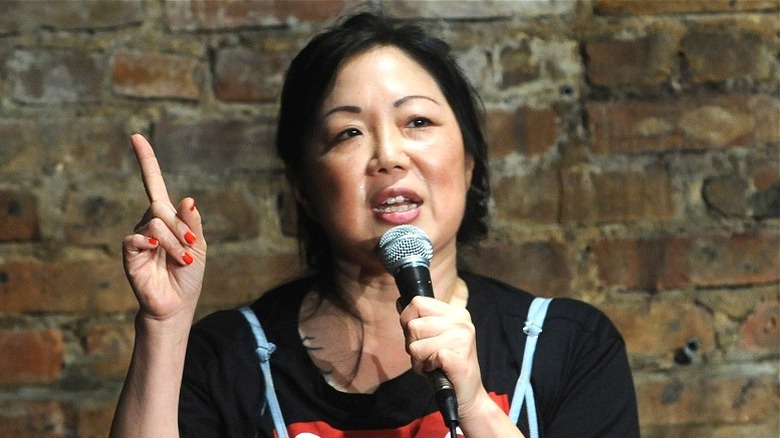 Margaret Cho with mic