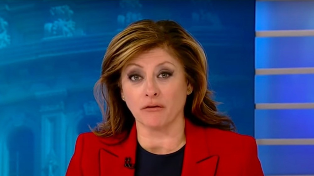 Maria Bartiromo speaking on air