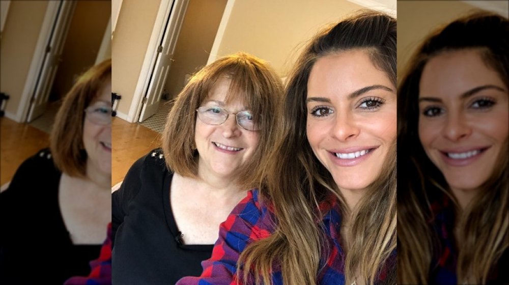 Maria Menounos with her mother