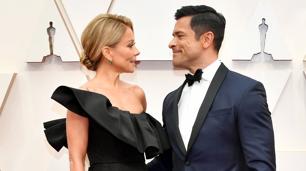 Kelly Ripa and Mark Consuelos at the 92nd Academy Awards