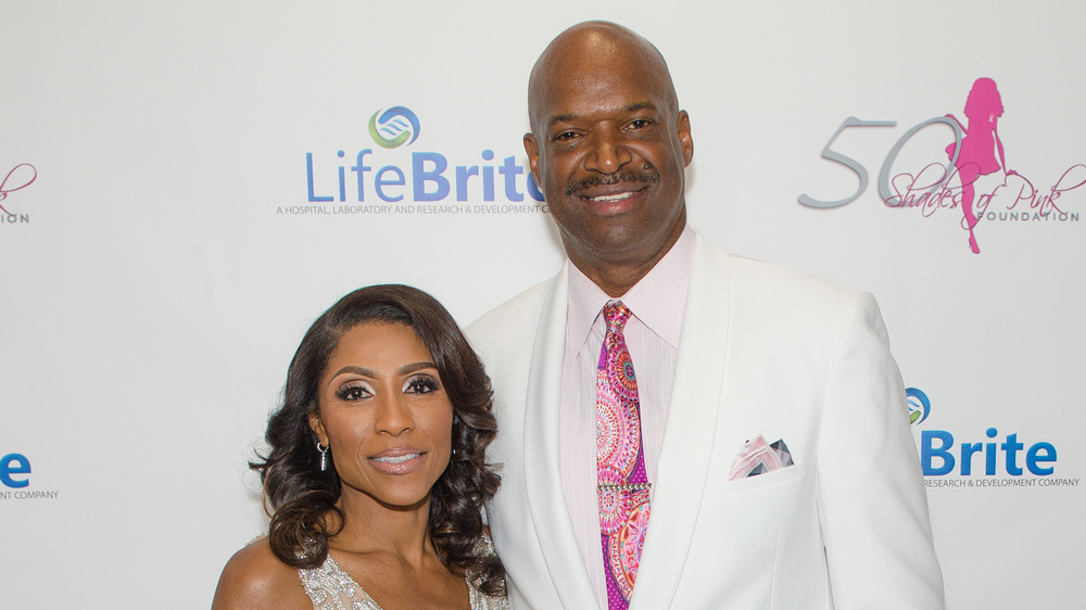 Dr. Jackie Walters and Curtis Walters on the red carpet