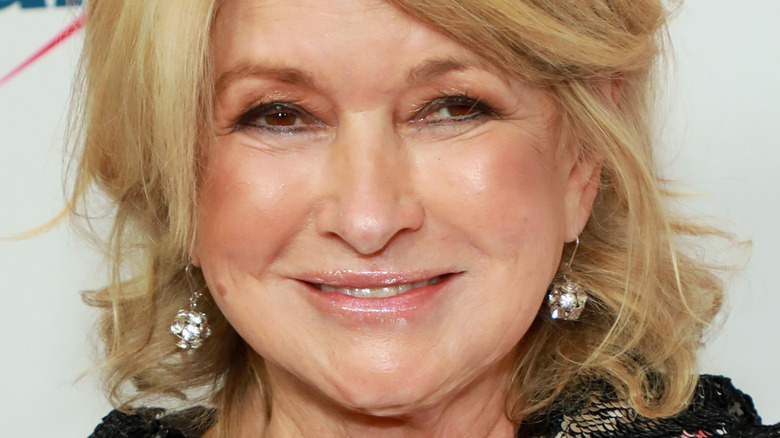 Martha Stewart smiling