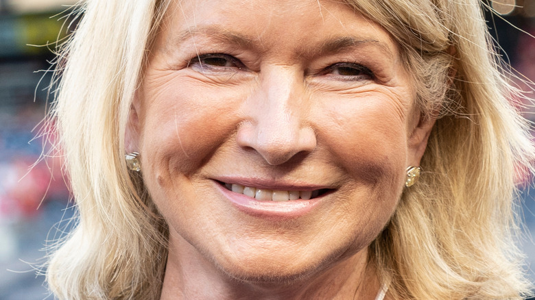 Martha Stewart smiling