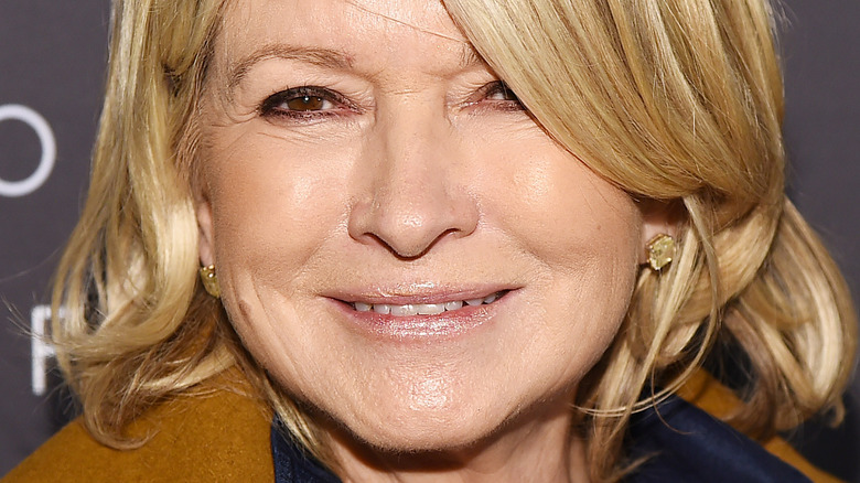 Martha Stewart smiling