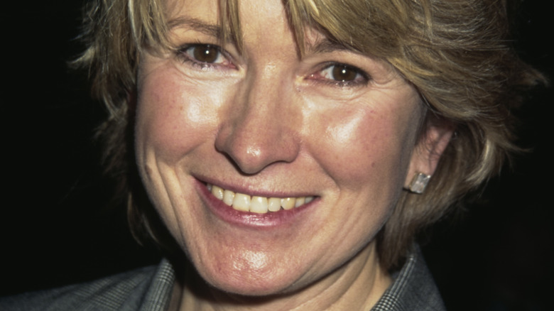 Martha Stewart with short hair, smiling