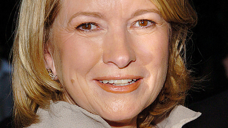 Martha Stewart smiling