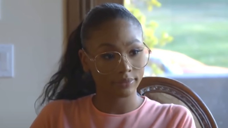 Tytyana Miller in eyeglasses