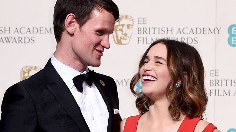 Matt Smith and Emilia Clarke