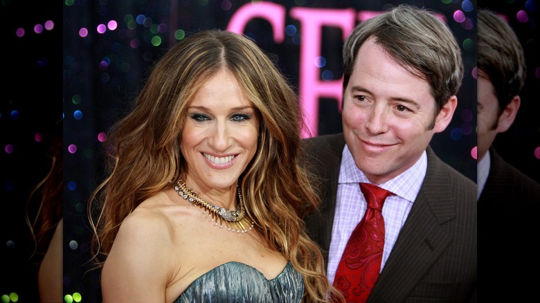 Sarah Jessica Parker and Matthew Broderick smiling