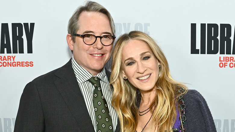 Matthew Broderick and Sarah Jessica Parker at the Library of Congress