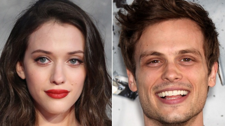 Kat Dennings and Matthew Gray Gubler split photo 