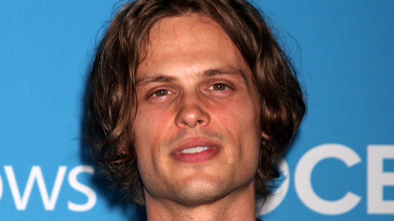 Matthew Gray Gubler posing