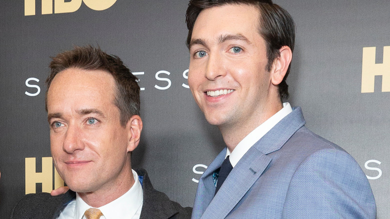 Matthew Macfadyen and Nicholas Braun