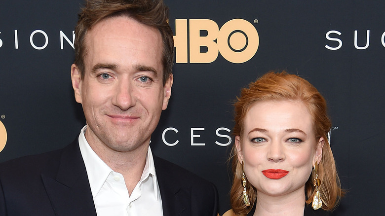 Matthew Macfadyen and Sarah Snook