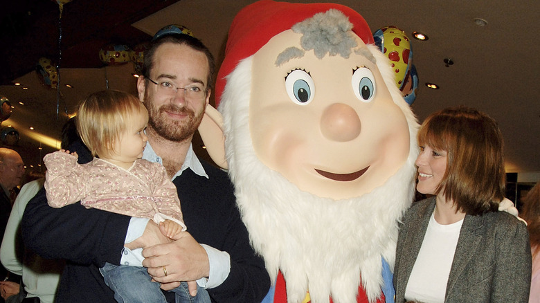 Matthew Macfadyen and family