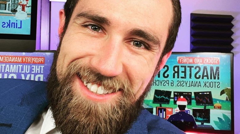 Bearded Kevin Paffrath smiling 